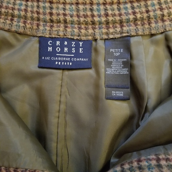 Vintage Tweed Pencil Skirt - Picture 4 of 5